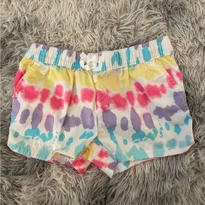 The Children’s Place Pull-On Multi-Colored Tye Dye Shorts Size 5